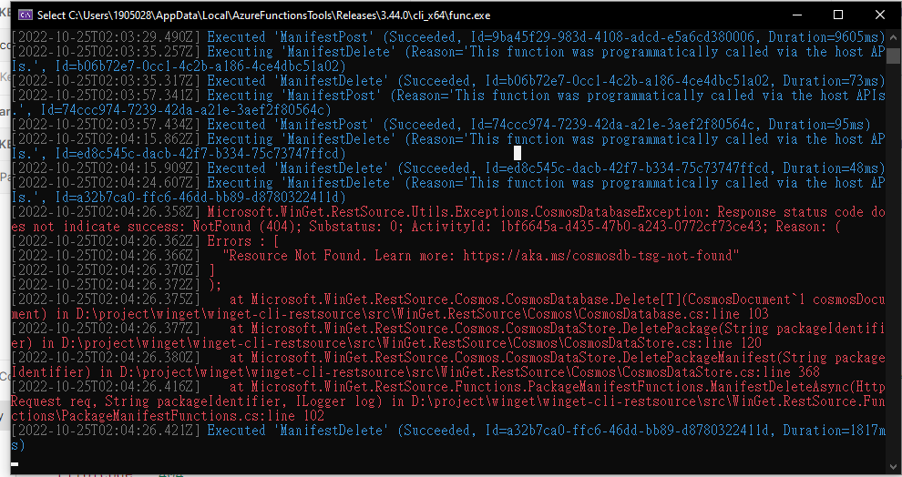 REST-Delete-error